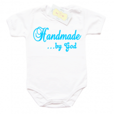 Забавно боди "Handmade... by god"