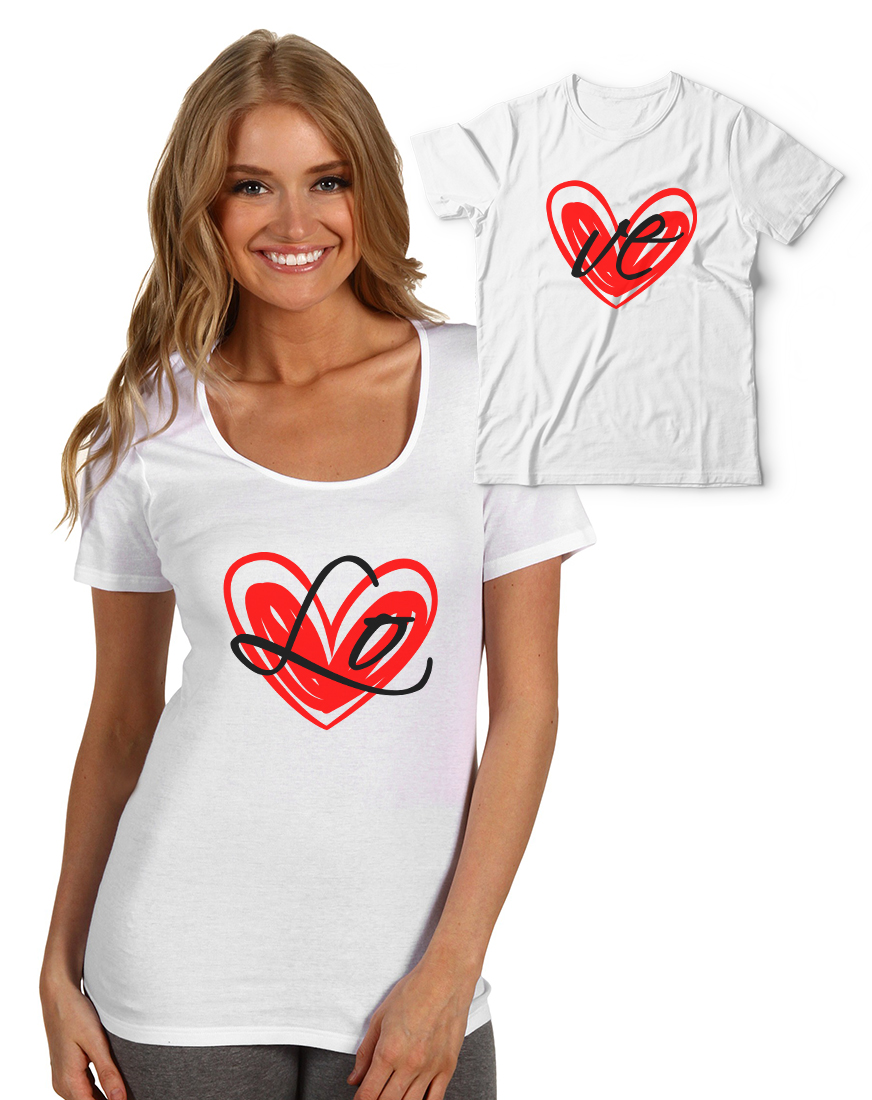 mama-dama-love-cherveno-teniska