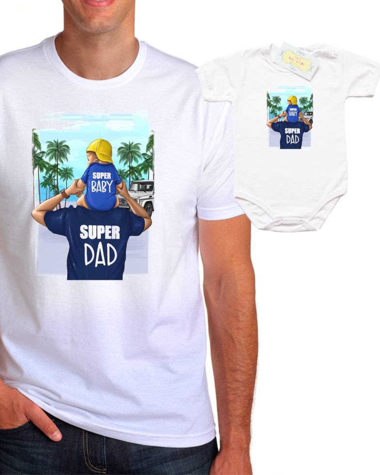 super-dad-son-shirt-teniski-bashta-i-sin