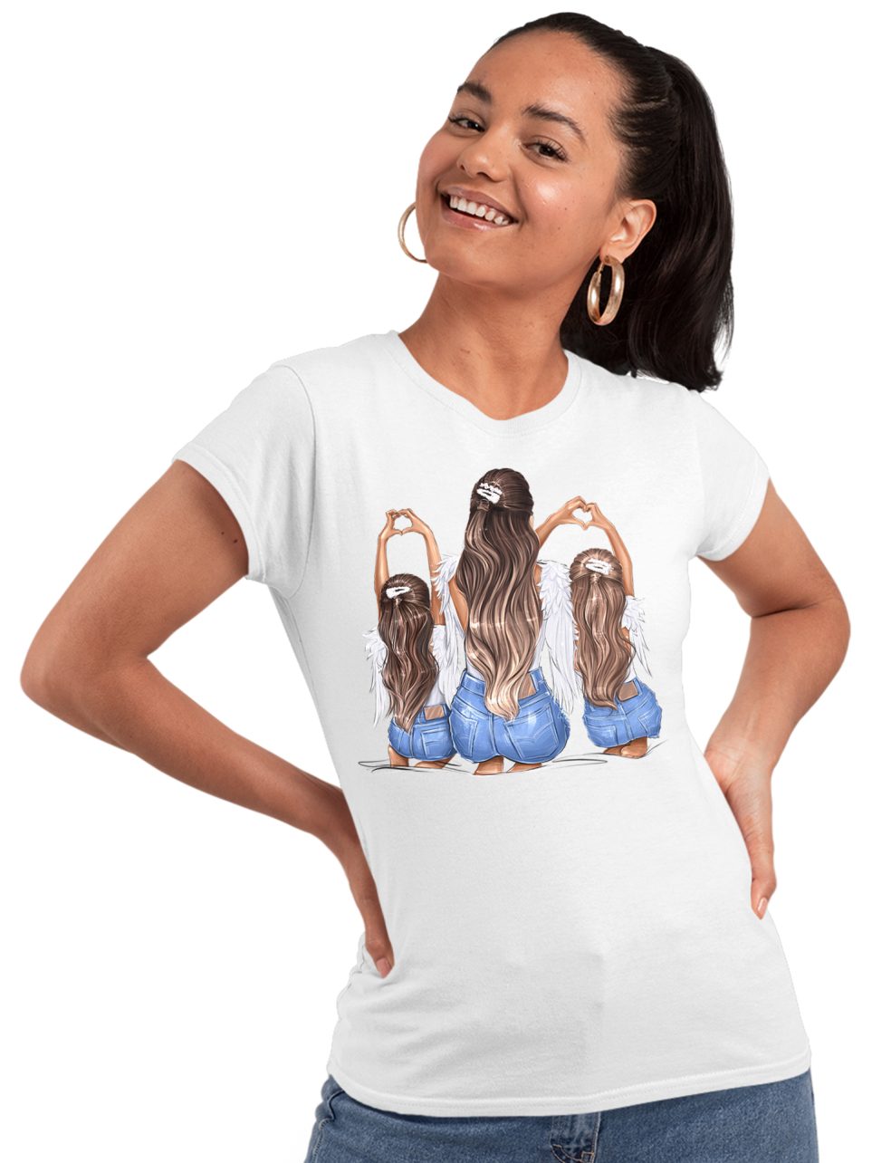 dve-momicheta-mama-angelcheta-teniska